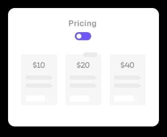 Pricing Page