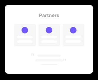 Partners/Sponsors Page
