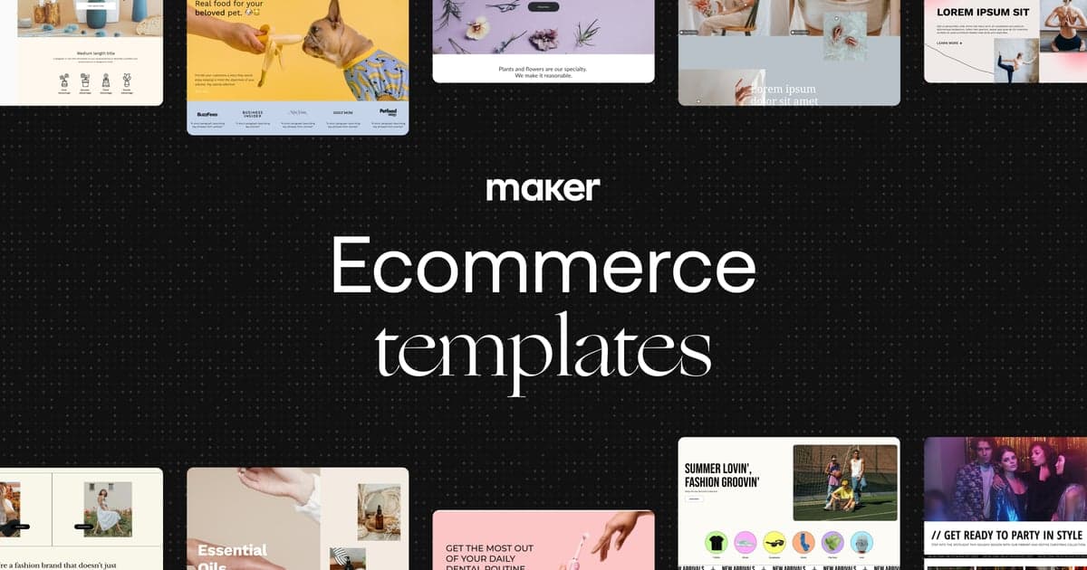 1400+ Professionally Designed Ecommerce Templates